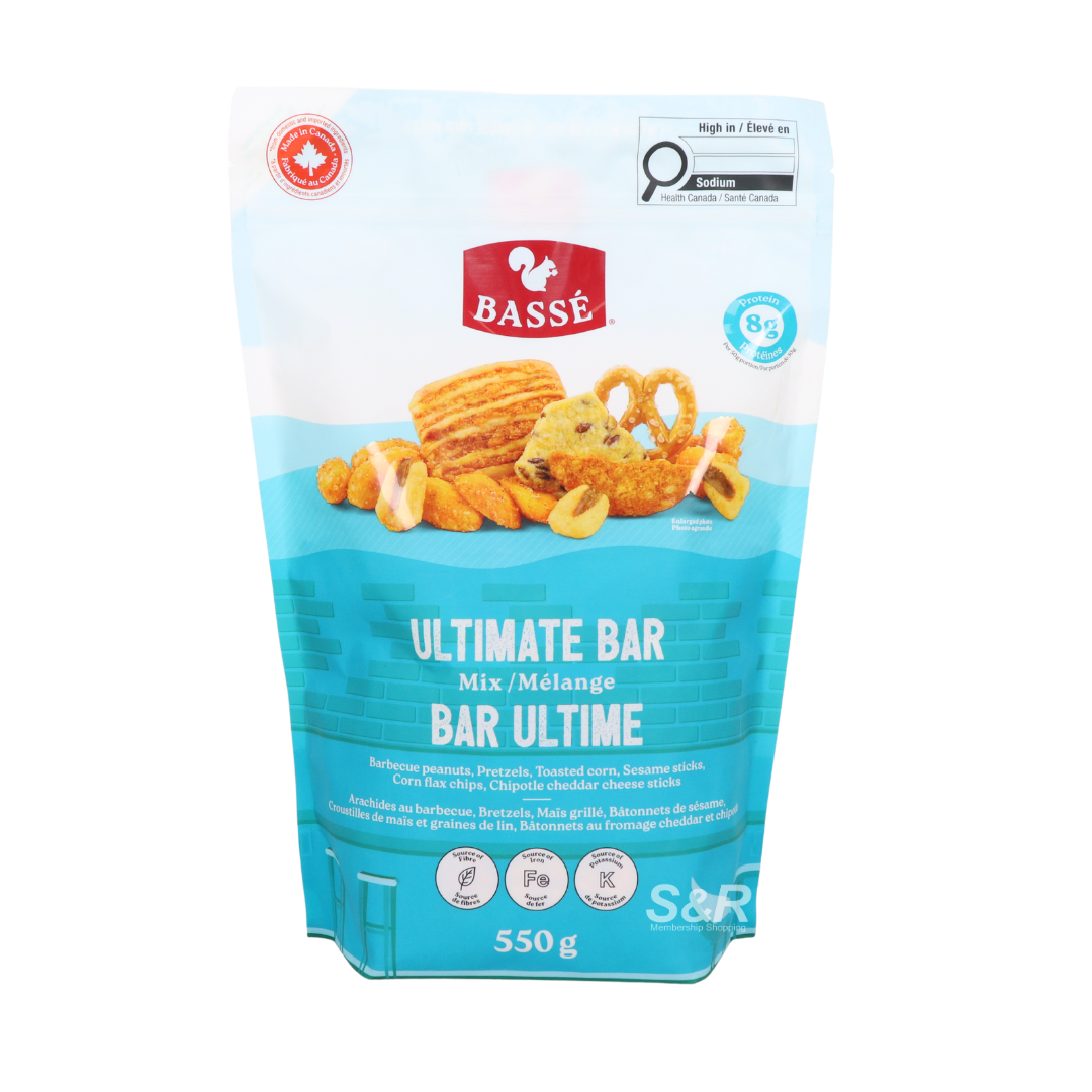 Basse Ultimate Bar Snack Mix 550g